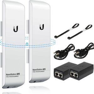 Wireless Bridge Ubiquiti NanoStation M5 PRE-CONFIGURED