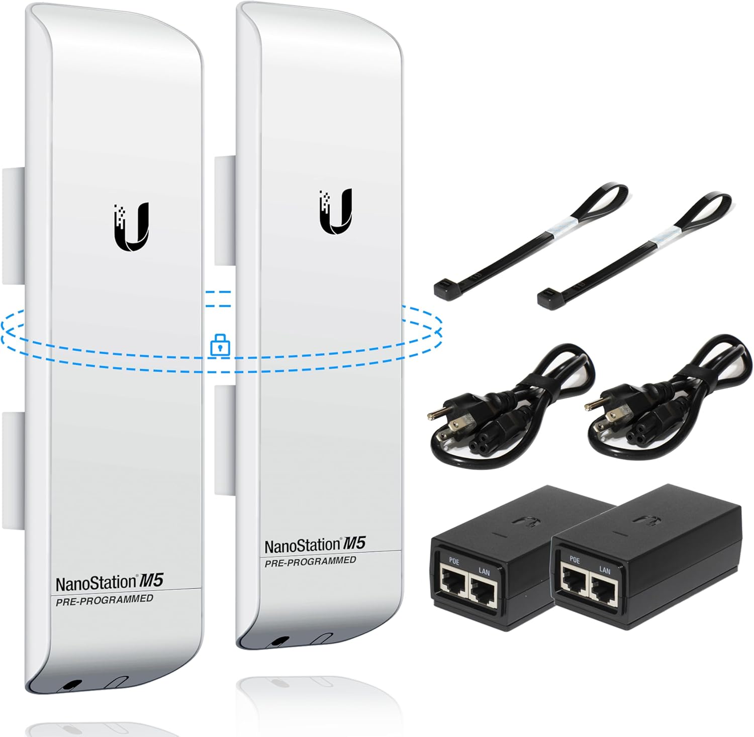 Wireless Bridge Ubiquiti NanoStation M5 PRE-CONFIGURED
